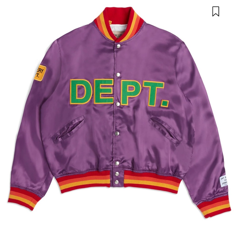MVP satin jacket ( GALLERY DEPT )